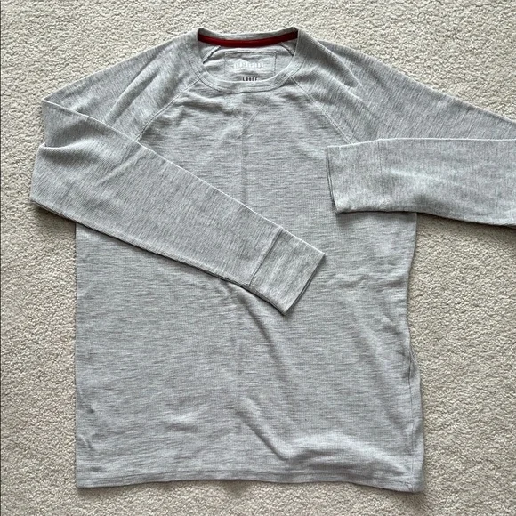 Urban Pipeline Gray Long Sleeve Tee - Picture 2 of 3